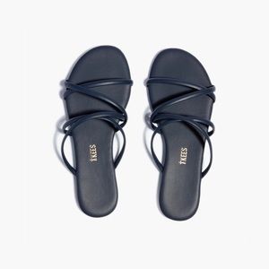NWT TKEES Iris / Navy Sloane Sandals Size 10/11